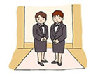 セレモニースタッフ2名